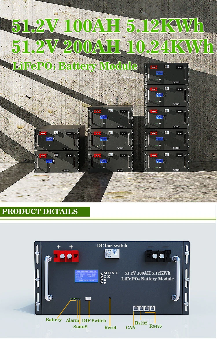 Deep Cycle 48V 100ah 200ah Lithium Ion Battery, Cts 48V 100ah Li-ion LiFePO4 Battery, 48V 5kwh 10kwh Lithium Battery for Ess/UPS